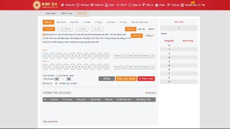 Chơi và thắng lớn cùng những con số